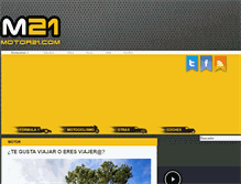 Tablet Screenshot of motor21.com